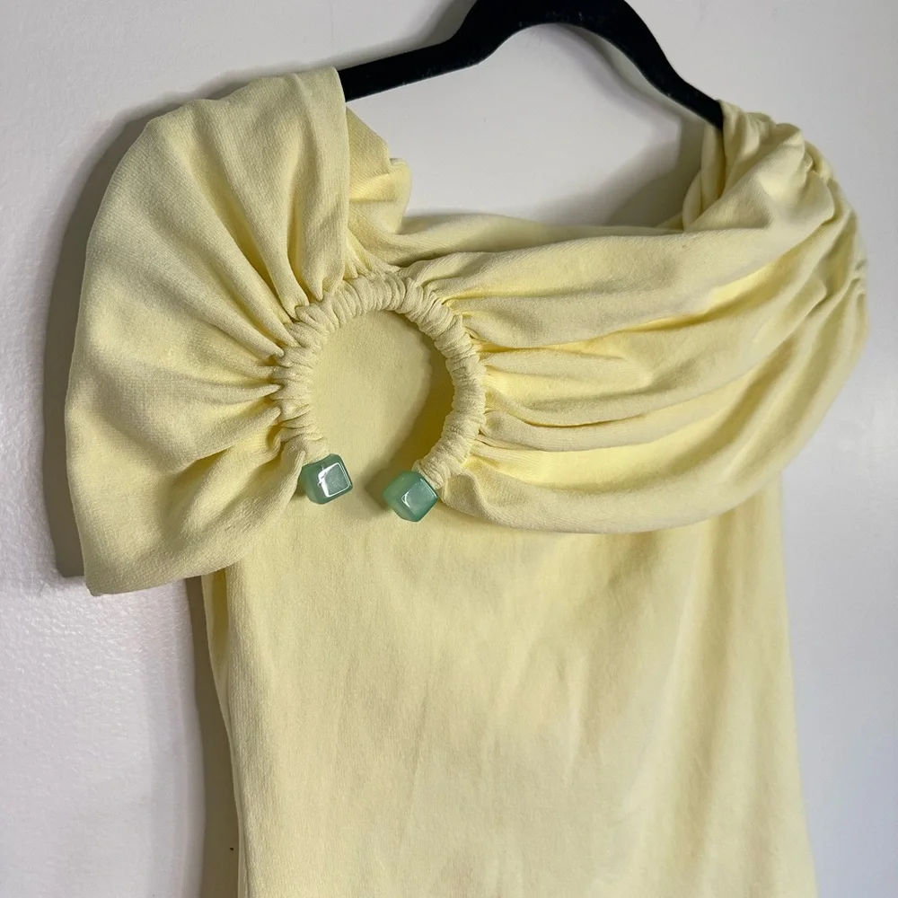 Zara Light Yellow Garment - Picture 2 of 4